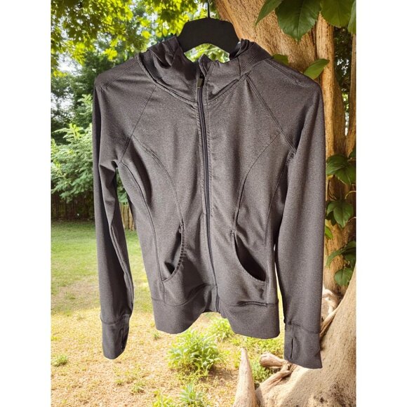 90 Degree by Reflex Zip-Up Hoodie – Women’s Size Small – Gray Sculpt Fit - Picture 1 of 8